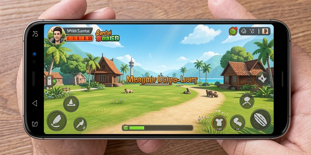 Tangkapan layar menunjukkan gameplay menyenangkan dari API288.