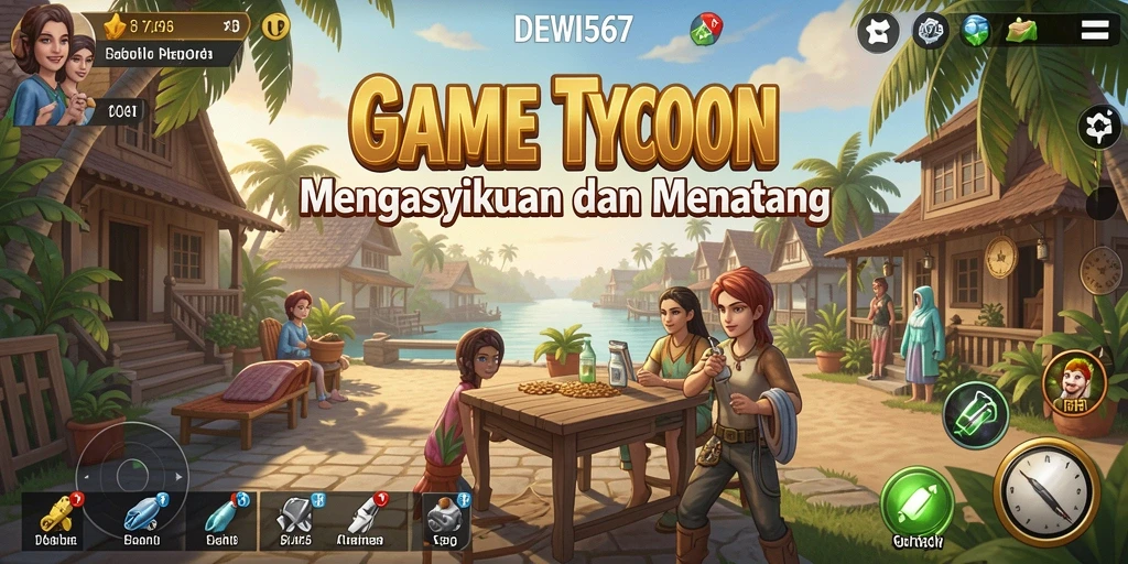 Tampilan gameplay DEWI567 yang menarik dan menantang.