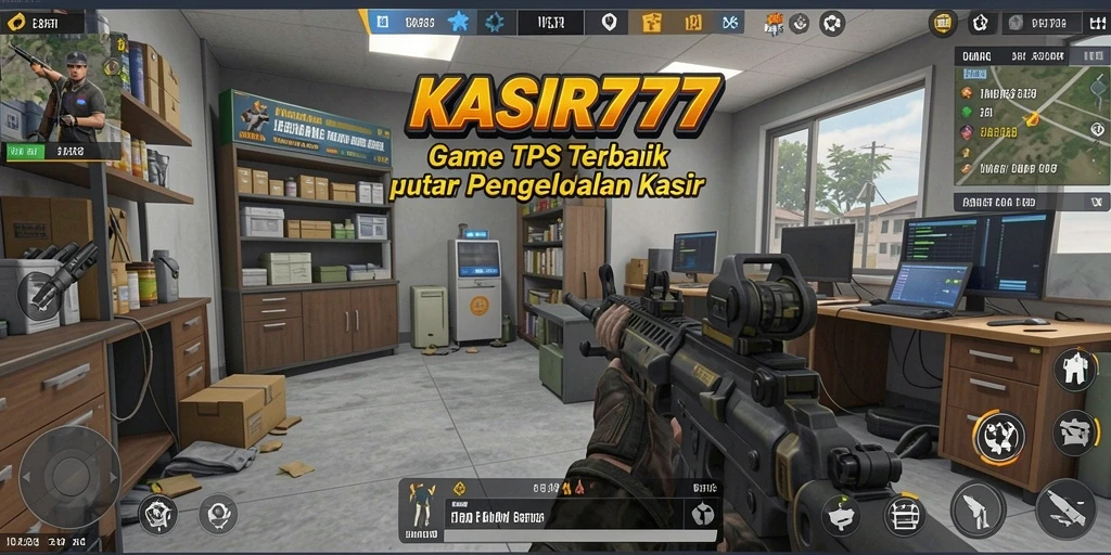 Screenshot gameplay KASIR777 menunjukkan antarmuka transaksi yang mudah digunakan.