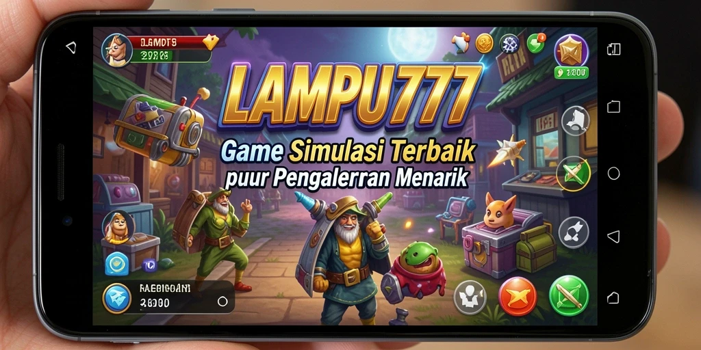 Screenshot LAMPU777 menampilkan gameplay simulasi yang menarik.