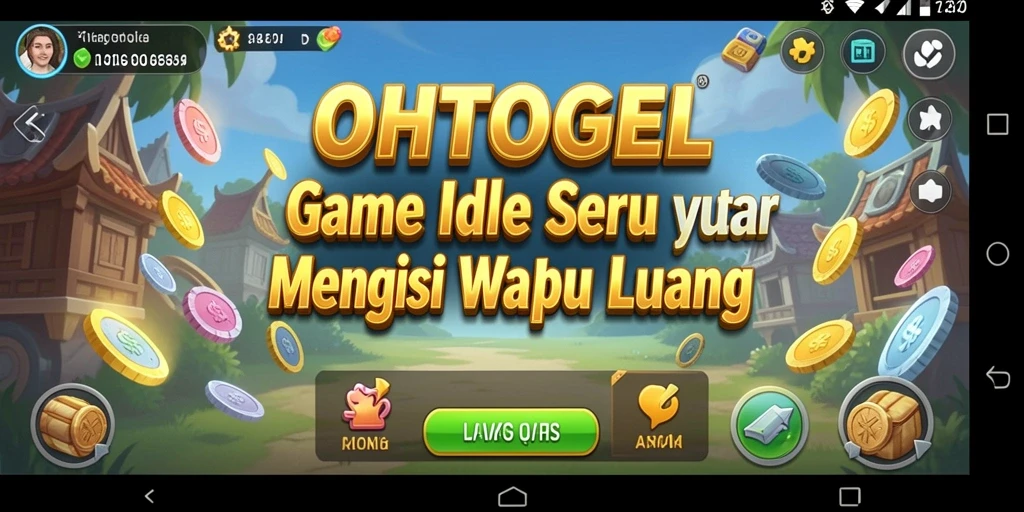 Gameplay menarik dan interaktif di OHTOGEL sebagai game Idle.