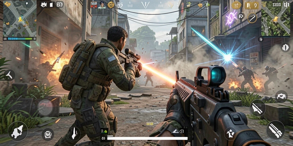 Tangkapan layar menunjukkan gameplay seru di dalam S13.