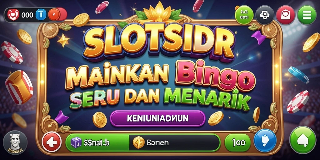 Tampilan gameplay Bingo yang menarik di SLOTSIDR.