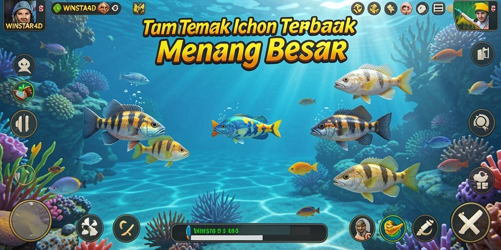 Screenshot gameplay WINSTAR4D yang menarik dan penuh aksi Tembak Ikan.
